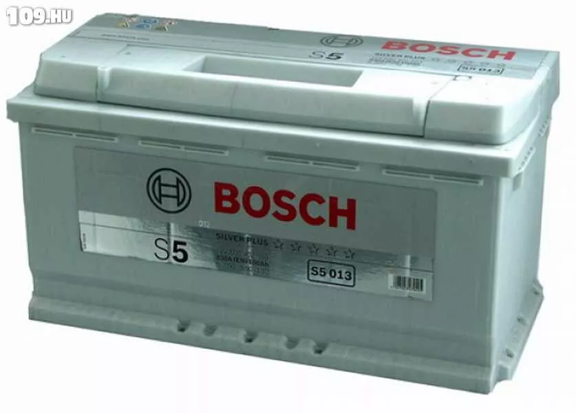 Bosch Silver Plus S5 12 V 100 Ah 830 A jobb +