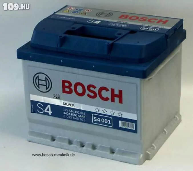 Bosch Silver S4 12 V 44 Ah 440 A jobb +