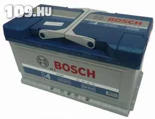 Bosch Silver S4 12 V 80 Ah 740 A jobb +